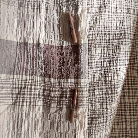 Mooonlight Tops Women Size L, Plaid,21 Inch Of Armp To Armp. - Picture 12 of 12